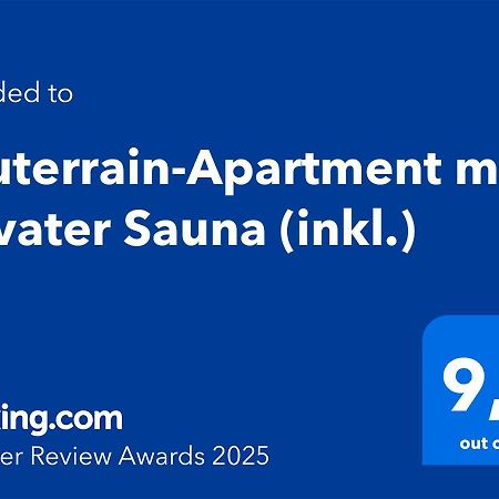 Souterrain-Apartment Mit Privater Sauna Ντούισμπουργκ Εξωτερικό φωτογραφία